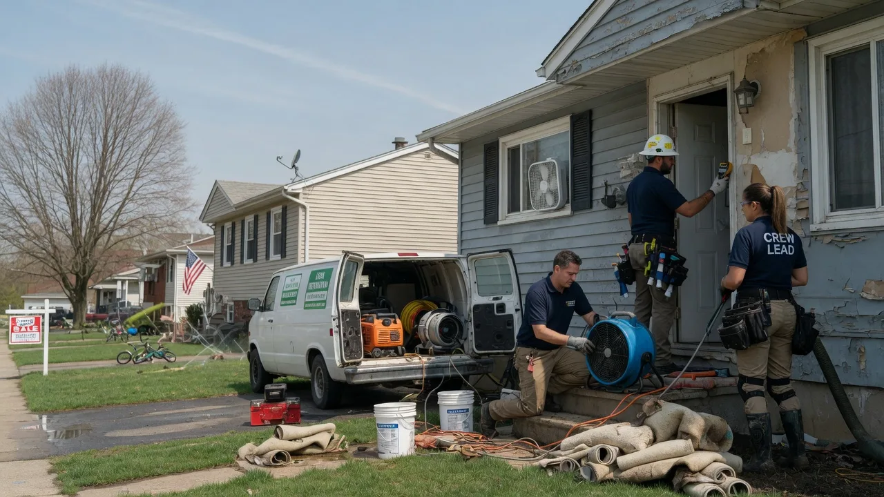 Flood Cleanup in Oxford, NC near me